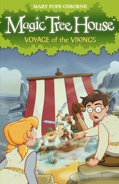 Book cover of: Magic Tree House 15: Voyage of the Vikings