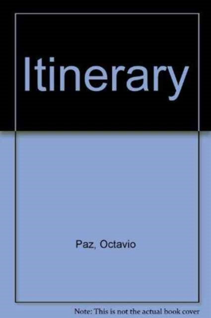 Book cover of: Itinerary