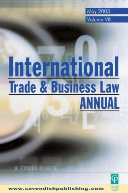 Book cover of: International Trade and Business Law Review. By: Gabriel Moens