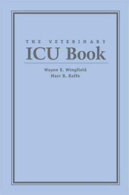 Book cover of: Veterinary ICU Book