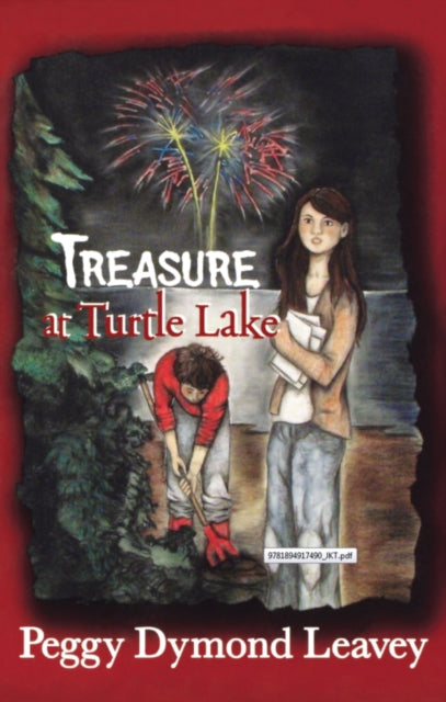 Book cover of: Treasure at Turtle Lake. By: Peggy Dymond Leavey