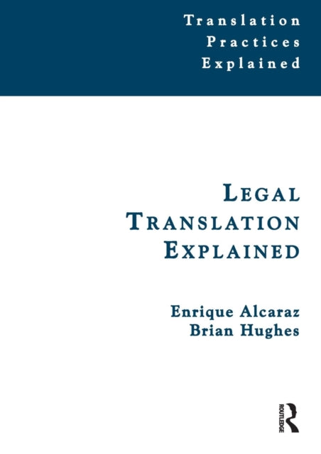 Book cover of: Legal Translation Explained