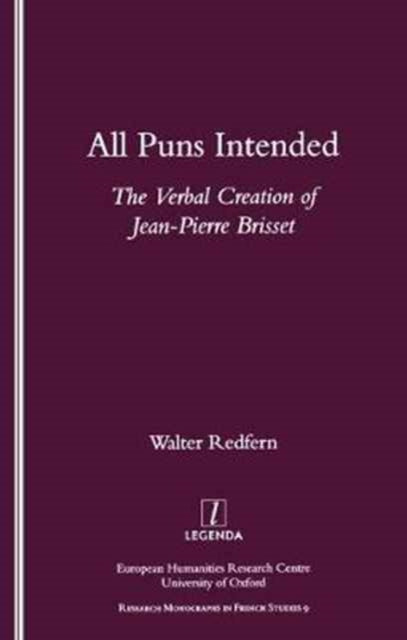 Book cover of: All Puns Intended. By: Walter Redfern