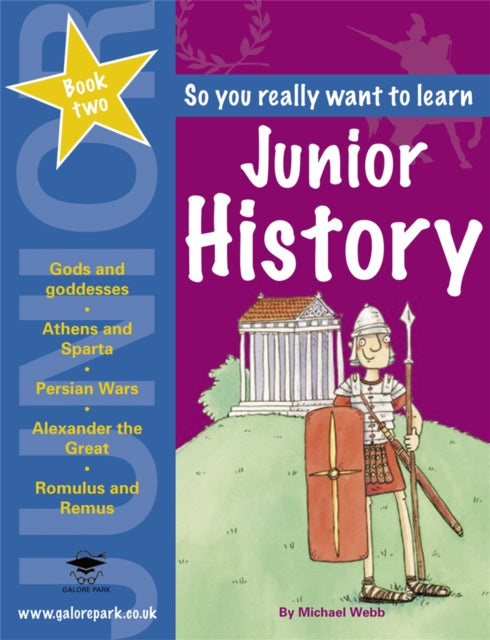 Book cover of: Junior History Book 2. By: Eamonn Brennan