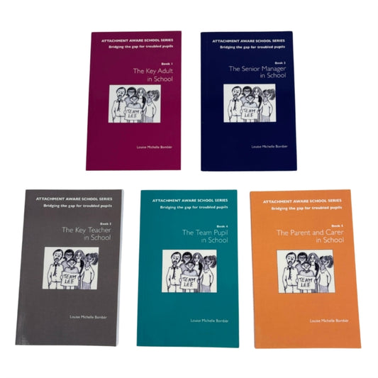 Book cover of: Attachment Aware School Series. By: Louise Michelle Bomber
