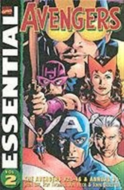 Book cover of: Essential Avengers Vol.2. By: Stan Lee