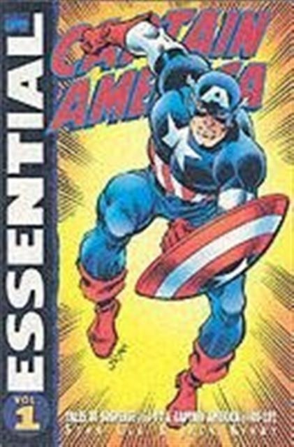 Book cover of: Essential Captain America Vol.1. By: Stan Lee