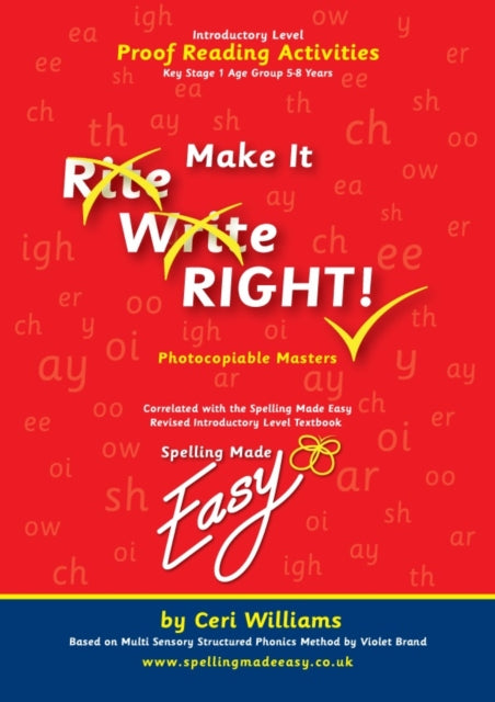 Book cover of: Make it Right. By: Ceri Williams