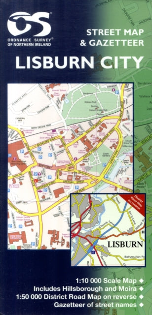 Book cover of: Lisburn Street Map