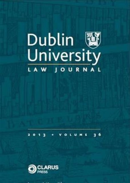 Book cover of: Dublin University Law Journal