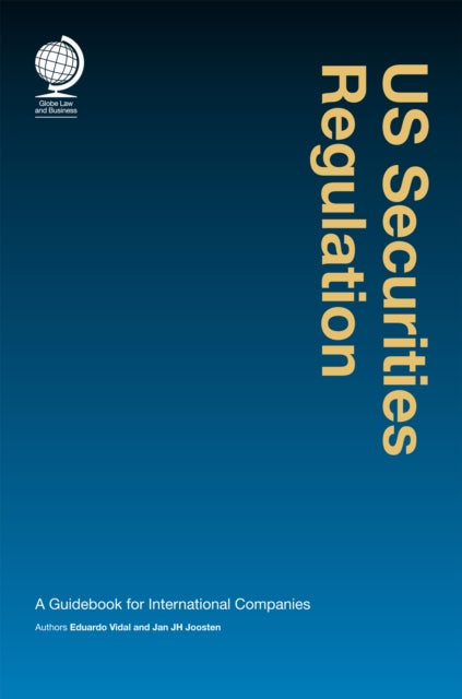 Book cover of: US Securities Regulation. By: Eduardo Vidal