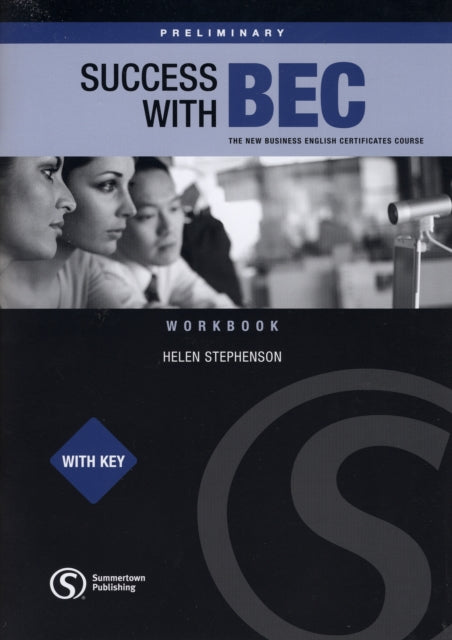 Book cover of: Success wtih BEC Preliminary - Workbook with Key