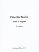 Book cover of: Essential Maths 9 Higher Answers