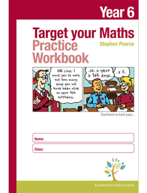 Book cover of: Target your Maths Year 6 Practice Workbook