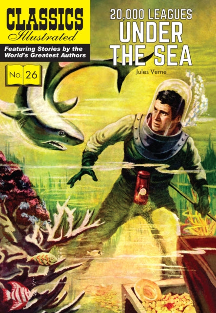 Book cover of: 20,000 Leagues Under the Sea. By: Jules Verne