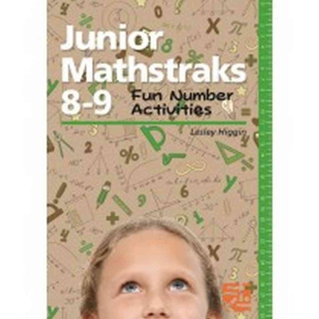 Book cover of: Junior Mathstraks. By: Lesley Higgin