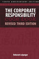 Book cover of: Corporate Responsibility Code Book. By: Deborah Leipziger
