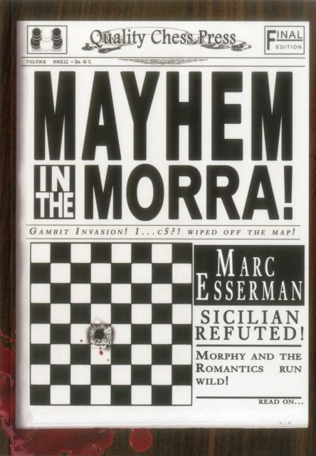 Book cover of: Mayhem in the Morra. By: Marc Esserman