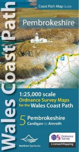 Book cover of: Pembrokeshire Coast Path Map Guide