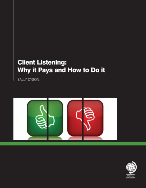 Book cover of: Client Listening. By: Sally Dyson