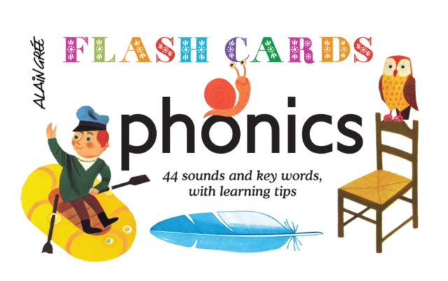 Book cover of: Phonics – Flash Cards. By: Alain Gree