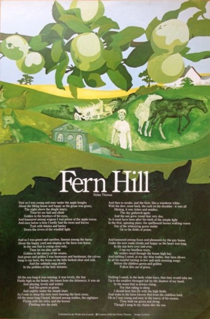 Book cover of: Fern Hill Poster