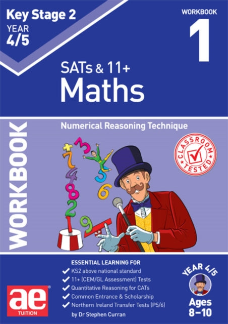 Book cover of: KS2 Maths Year 4/5 Workbook 1