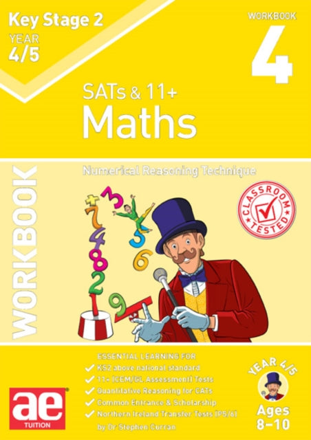 Book cover of: KS2 Maths Year 4/5 Workbook 4
