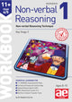 Book cover of: 11+ Non-verbal Reasoning Year 4/5 Workbook 1