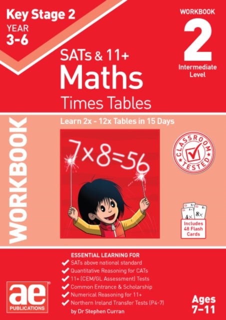 Book cover of: KS2 Times Tables Workbook 2