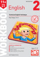Book cover of: 11+ English Year 5-7 Workbook 2