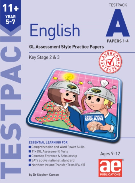 Book cover of: 11+ English Year 5-7 Testpack A Papers 1-4