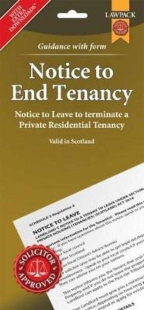 Book cover of: Notice to End Tenancy in Scotland