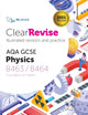 Book cover of: ClearRevise AQA GCSE Physics 8463/8464. By: Pg Online