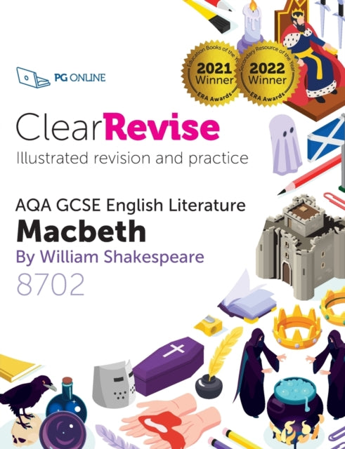 Book cover of: ClearRevise AQA GCSE English Literature: Shakespeare, Macbeth