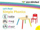 Book cover of: Simple Phonics. By: WordUnited Staff