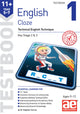 Book cover of: 11+ English Year 5-7 Cloze Testbook 1