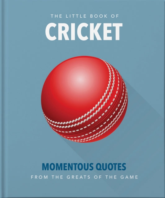 Book cover of: Little Book of Cricket. By: Orange Orange Hippo!