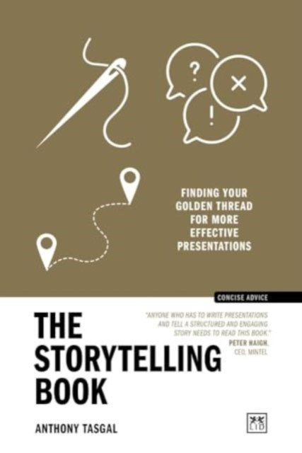 Book cover of: Storytelling Book. By: Anthony Tasgal