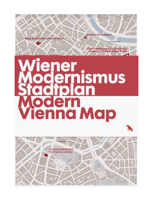 Book cover of: Modern Vienna Map. By: Gili Merin