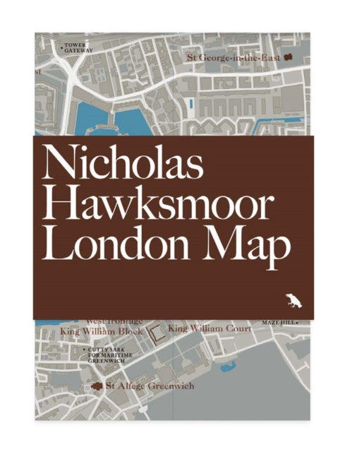 Book cover of: Nicholas Hawksmoor London Map. By: Owen Hopkins