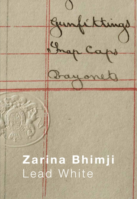 Book cover of: Zarina Bhimji: Lead White. By: Ann Gallagher