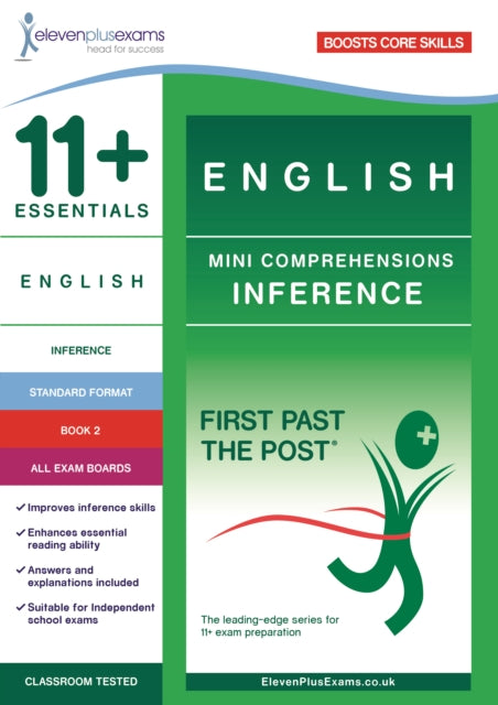 Book cover of: 11+ Essentials English Mini Comprehensions: Inference Book 2