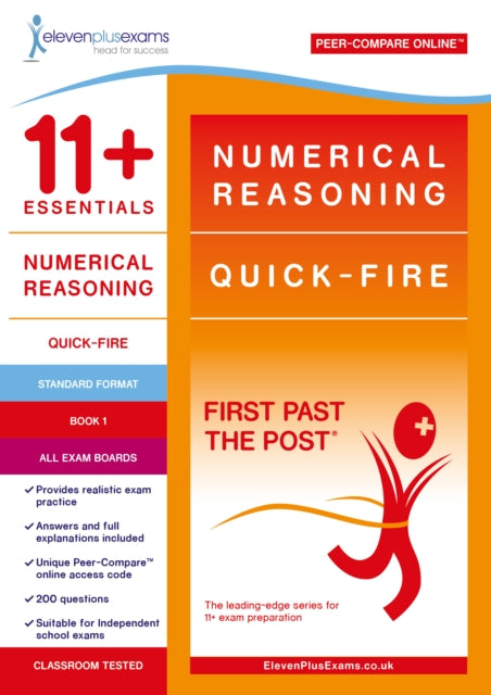 Book cover of: 11+ Essentials Numerical Reasoning: Quick-fire Book 1
