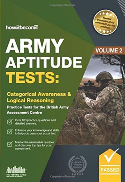 Book cover of: Army Aptitude Tests: