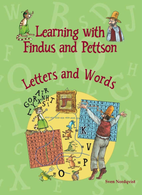 Book cover of: Learning with Findus and Pettson - Letters and Words. By: Sven Nordqvist