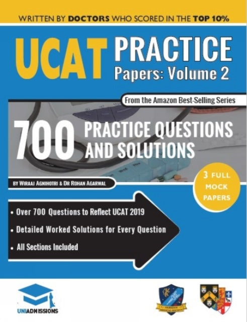 Book cover of: UCAT Practice Papers Volume Two