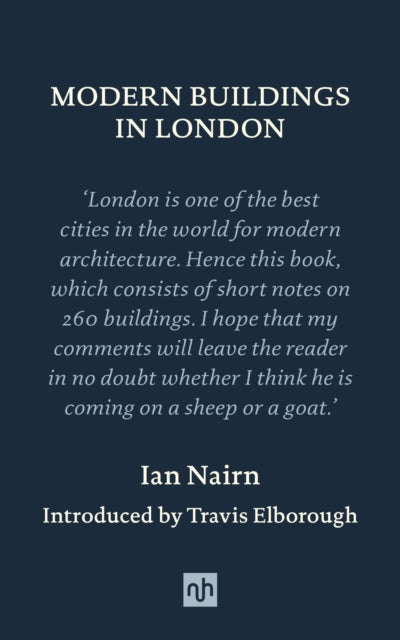 Modern Buildings in London 9781912559510 Ian Nairn