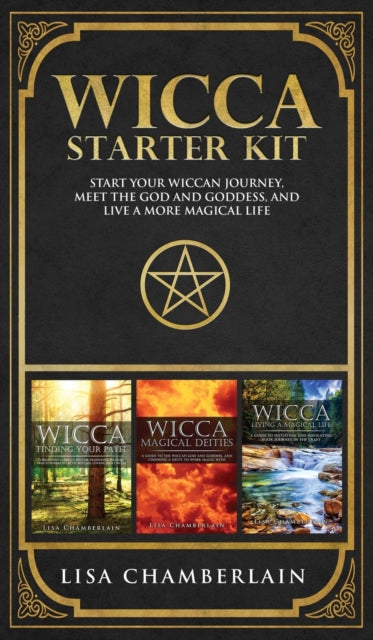 Book cover of: Wicca Starter Kit. By: Lisa Chamberlain