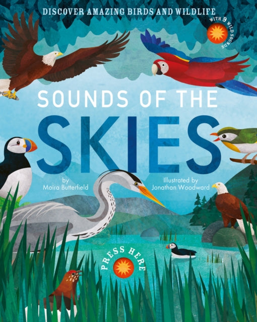 Book cover of: Sounds of the Skies. By: Moira Butterfield